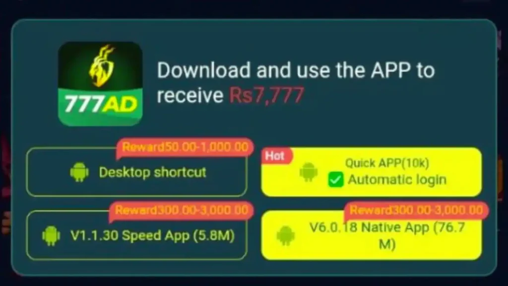 777AD Game