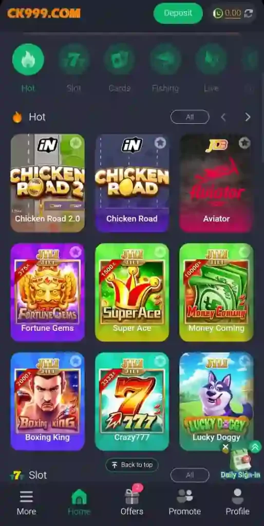 CK999 Game