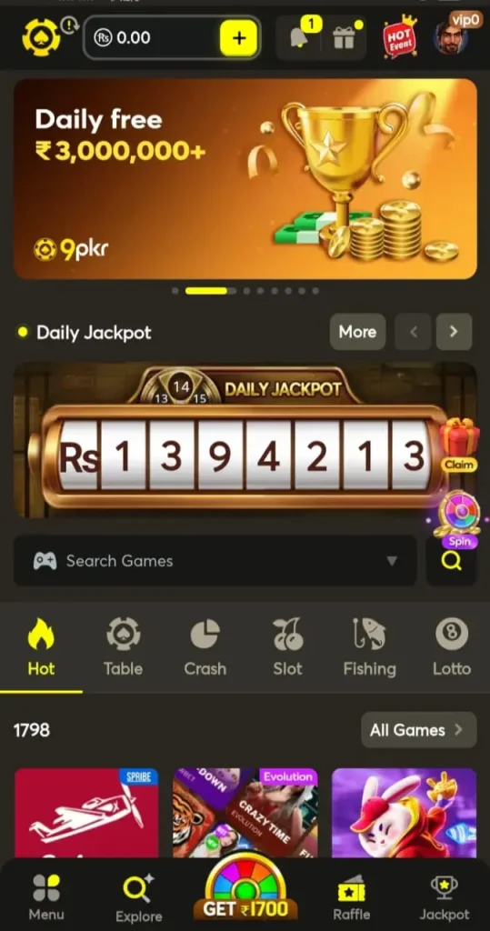 9pkr app